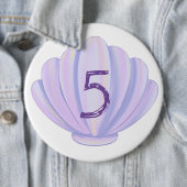 お誕生日ガール シーシェル アンダーザシー パーティー 缶バッジ (インサイチュ)