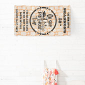 お誕生日クルーズ船ドアサプライズ「オ・シップ」 横断幕 (インサイチュ)