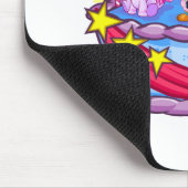 お誕生日ケーキのグループの打撃 マウスパッド (コーナー)