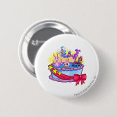 お誕生日ケーキのグループの打撃 缶バッジ (正面&裏面)