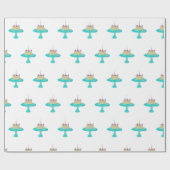 お誕生日ケーキの包装紙 ラッピングペーパー (フラット)