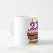 お誕生日ケーキの年齢23 コーヒーマグカップ (正面左)