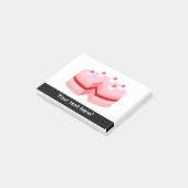 お誕生日ケーキの漫画 ポストイット (アングル)