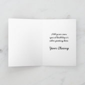 お誕生日ケーキカード カード (内部)