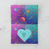 お誕生日ケーキカード カード (内部)