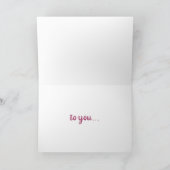 お誕生日ケーキカード カード (内部)