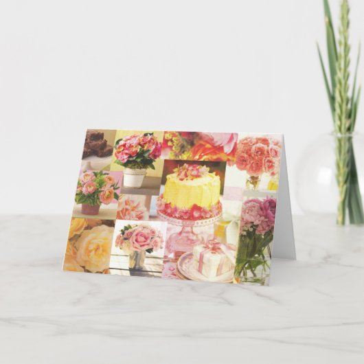 お誕生日ケーキカード カード (正面)