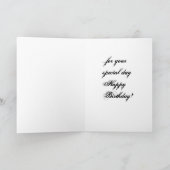 お誕生日ケーキカード カード (内部)