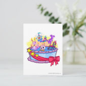 お誕生日ケーキグループショット ポストカード (スタンド正面)