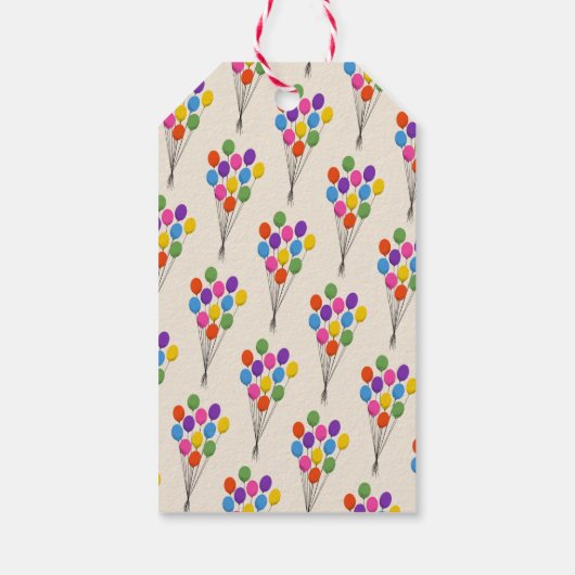 お誕生日ケーキサンキューギフトラベル ギフトタグ (裏面)