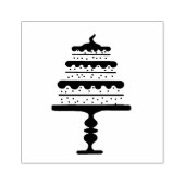 お誕生日ケーキスタンプ ラバースタンプ (インプリント)