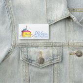 お誕生日ケーキスライスパーティープランナーお祝い 名札 (インサイチュ)