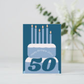 お誕生日ケーキティアド・ブルー任意の年齢 (スタンド正面)