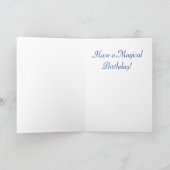 お誕生日ケーキドラゴン カード (内部)