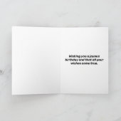 お誕生日ケーキハッピーバースデー カード (内部)