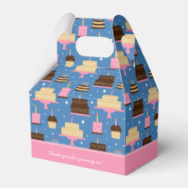 お誕生日ケーキパターン名前をカスタムする+挨拶 フェイバーボックス