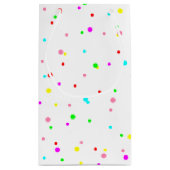 お誕生日ケーキパーティー抱き枕 スモールペーパーバッグ (裏面)