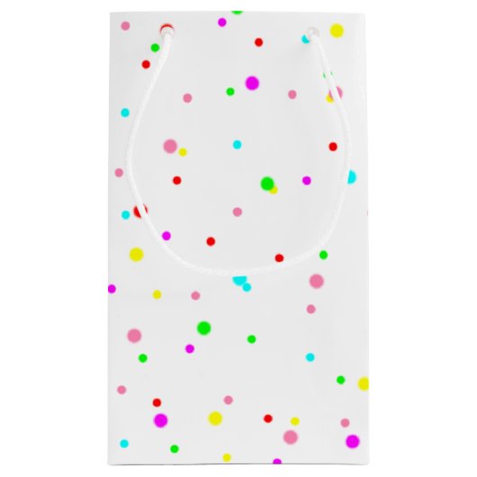 お誕生日ケーキパーティー抱き枕 スモールペーパーバッグ (裏面)