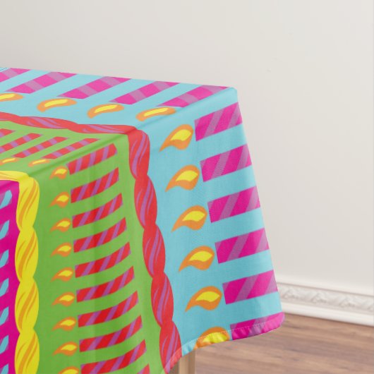 お誕生日ケーキパーティー テーブルクロス (インサイチュ)