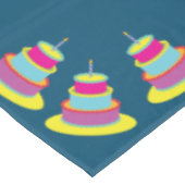 お誕生日ケーキパーティー テーブルクロス (アングル)