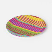 お誕生日ケーキパーティー ペーパープレート (アングル)