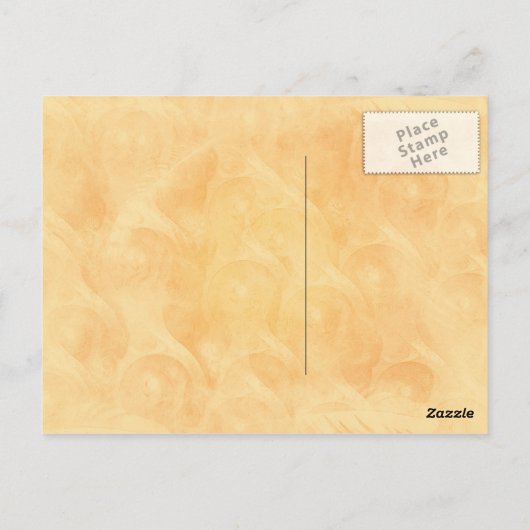 お誕生日ケーキパーティー ポストカード (裏面)