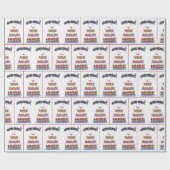 お誕生日ケーキユーモア ラッピングペーパー (フラット)