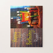 お誕生日ケーキ付きキャンドルジグソーパズル ジグソーパズル (縦)