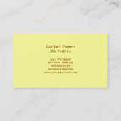 お誕生日ケーキ名刺 名刺 (裏面)