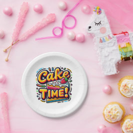 お誕生日ケーキ時間 ペーパープレート