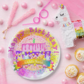 お誕生日ケーキ紙プレート- HAMbWG ペーパープレート (パーティー)