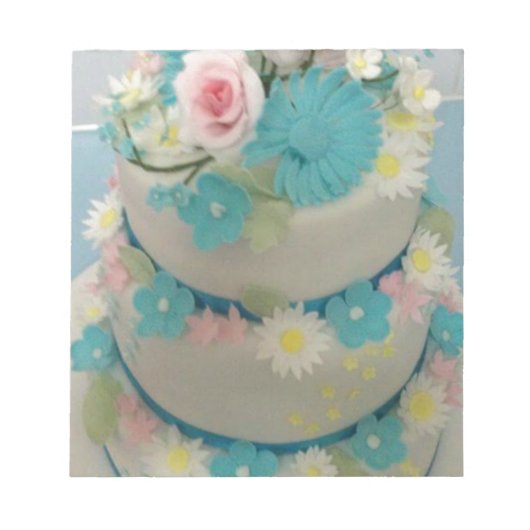 お誕生日ケーキ1 ノートパッド (正面)