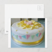 お誕生日ケーキ2(_L) ポストカード (正面/裏面)
