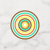 お誕生日ケーキ50キャンドル コンフェッティ (スモール正面)