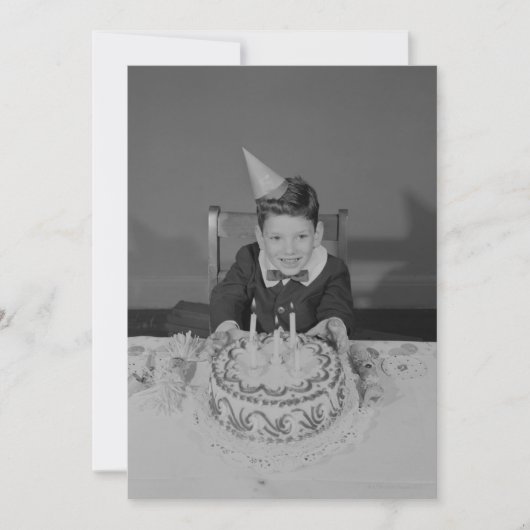 お誕生日ケーキ カード (正面)