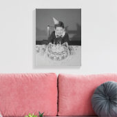 お誕生日ケーキ キャンバスプリント (インサイチュ (リビング))