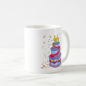 お誕生日ケーキ コーヒーマグカップ (正面右)