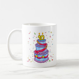 お誕生日ケーキ コーヒーマグカップ