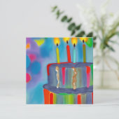 お誕生日ケーキ シーズンカード (スタンド正面)