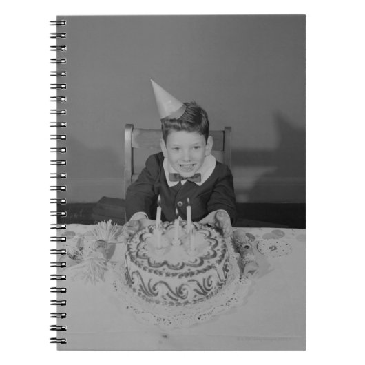 お誕生日ケーキ ノートブック (正面)