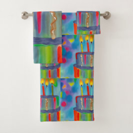 お誕生日ケーキ バスタオルセット