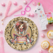 お誕生日ケーキ ペーパープレート (パーティー)