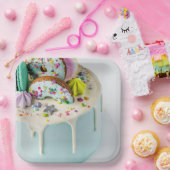 お誕生日ケーキ ペーパープレート (パーティー)