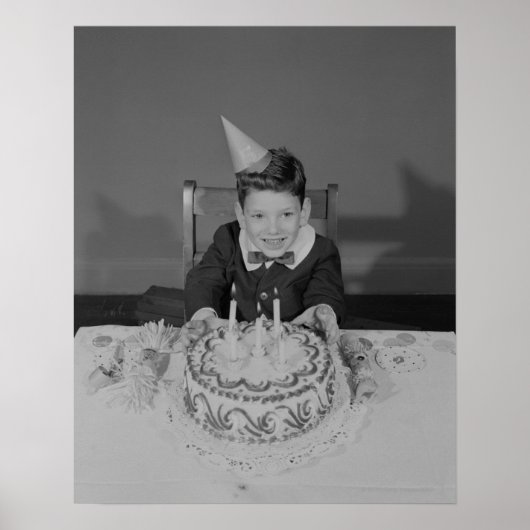 お誕生日ケーキ ポスター (正面)