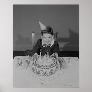 お誕生日ケーキ ポスター
