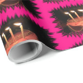 お誕生日ケーキ ラッピングペーパー (ロールコーナー)