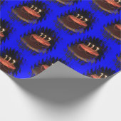 お誕生日ケーキ ラッピングペーパー (角)