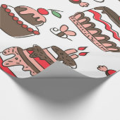 お誕生日ケーキ ラッピングペーパー (角)