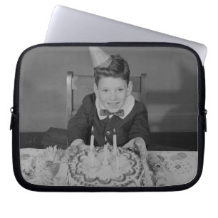 お誕生日ケーキ ラップトップスリーブ