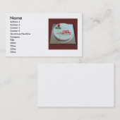 お誕生日ケーキ 名刺 (正面/裏面)